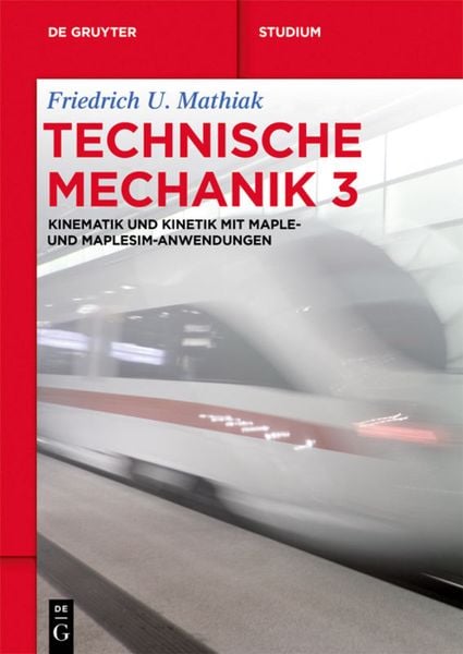 Produktbild: Kinematik und Kinetik mit Maple- und MapleSim-Anwendungen