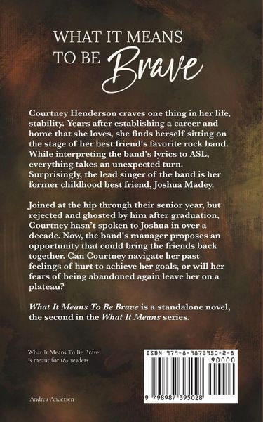 Produktbild: What It Means To Be Brave