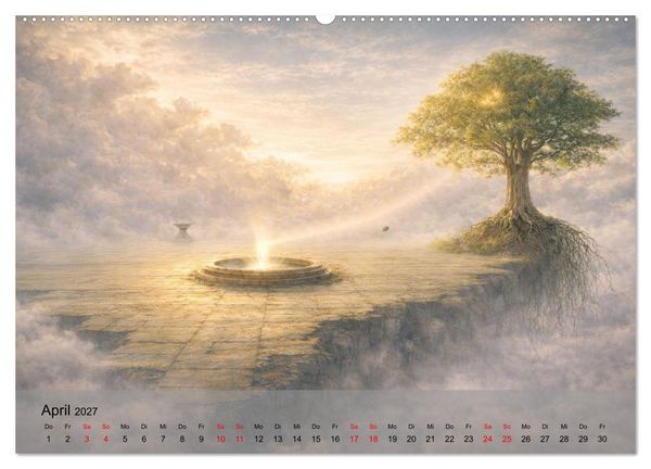 Produktbild: Wo Träume schweben (Wandkalender 2027 DIN A2 quer), CALVENDO Monatskalender