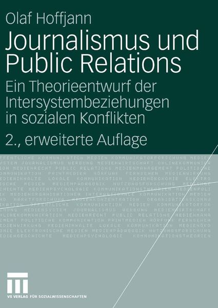 Produktbild: Journalismus und Public Relations