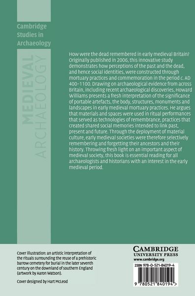 Produktbild: Death Memory Early Med Britain