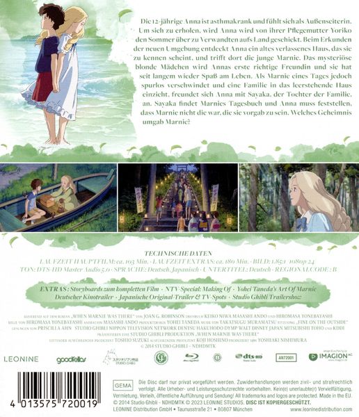 Produktbild: Erinnerungen an Marnie - White Edition