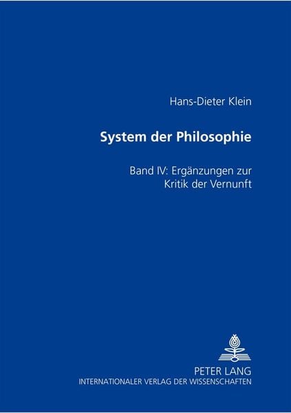 Produktbild: System der Philosophie