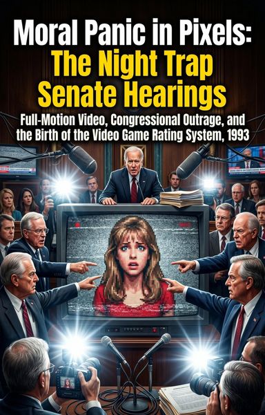 Produktbild: Moral Panic in Pixels: The Night Trap Senate Hearings