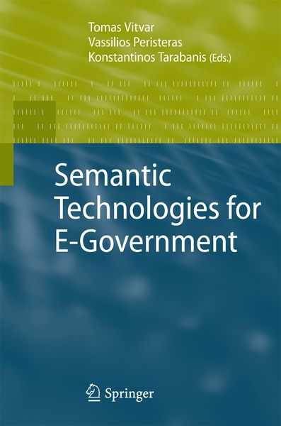 Produktbild: Semantic Technologies for E-Government