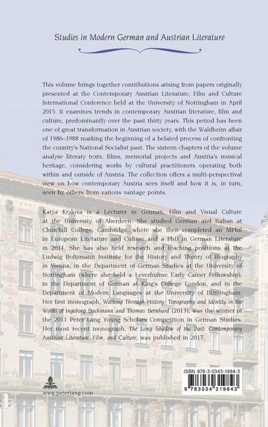 Produktbild: New Perspectives on Contemporary Austrian Literature and Culture