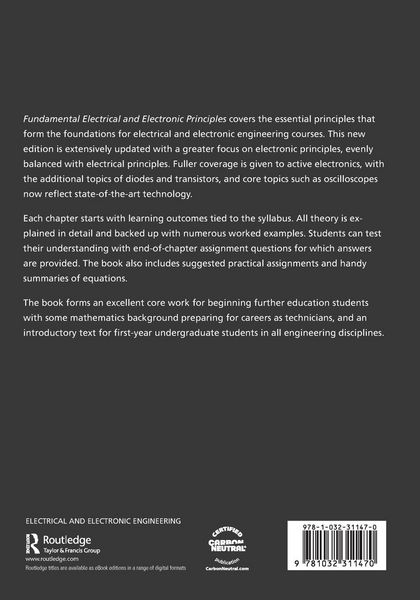 Produktbild: Fundamental Electrical and Electronic Principles