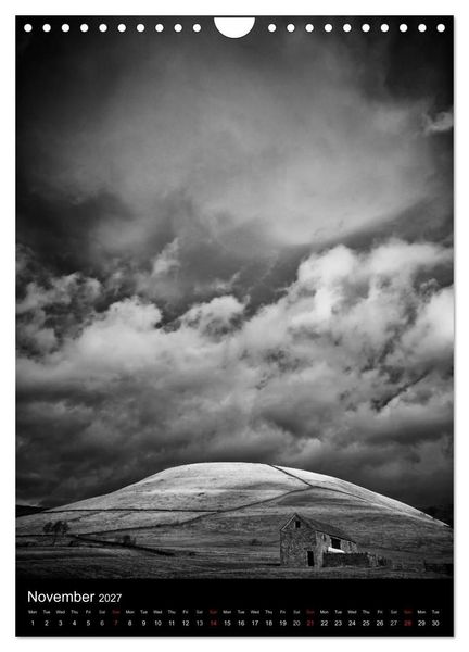 Produktbild: Journeys - Black & White (Wall Calendar 2027 DIN A4 portrait), CALVENDO 12 Month Wall Calendar