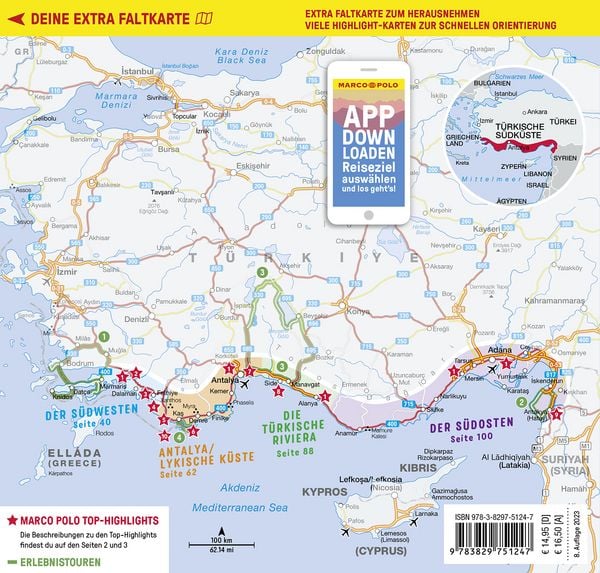 Produktbild: MARCO POLO Reisef&uuml;hrer T&uuml;rkische S&uuml;dk&uuml;ste