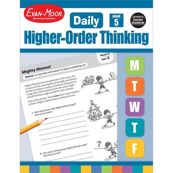 Produktbild: Daily Higher-Order Thinking, Grade 5 Te