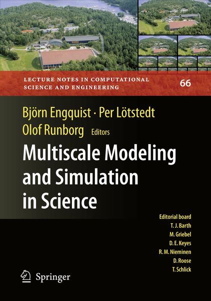 Produktbild: Multiscale Modeling and Simulation in Science