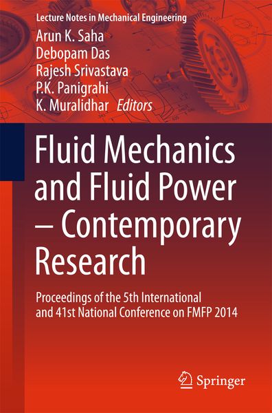 Produktbild: Fluid Mechanics and Fluid Power &ndash; Contemporary Research