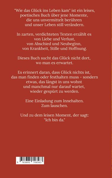 Produktbild: Wie das Gl&uuml;ck ins Leben kam