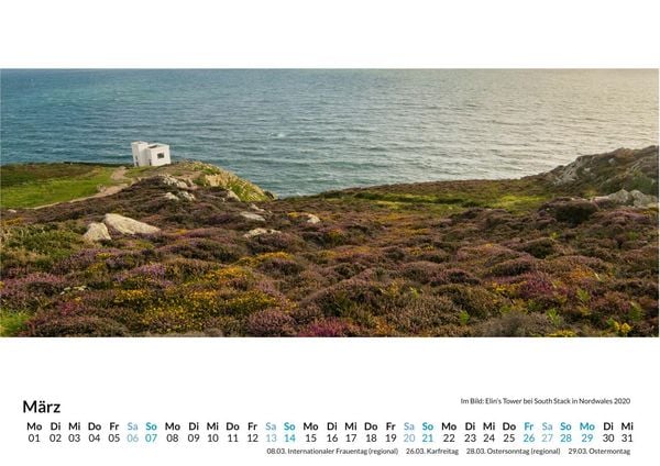 Produktbild: Coast Path in Wales