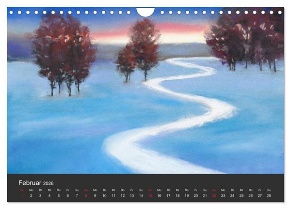Produktbild: Landschaftspastelle (Wandkalender 2026 DIN A4 quer), CALVENDO Monatskalender
