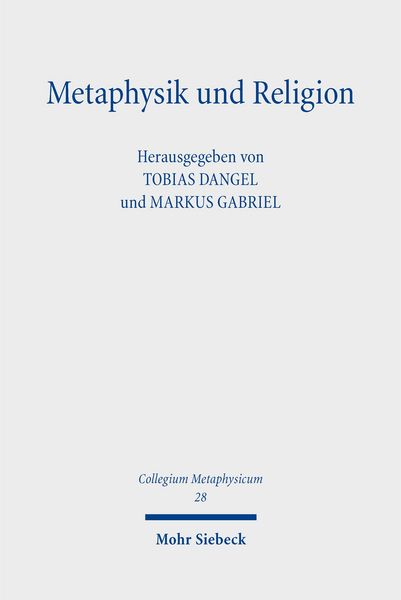 Produktbild: Metaphysik und Religion