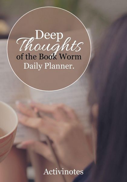 Produktbild: Deep Thoughts of the Book Worm Daily Planner