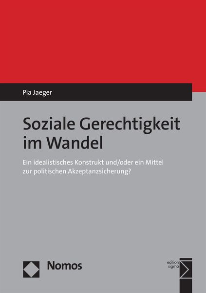 Produktbild: Soziale Gerechtigkeit im Wandel