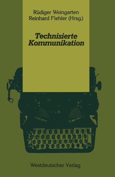 Produktbild: Technisierte Kommunikation