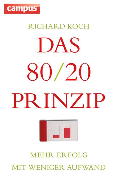 Produktbild: Das 80/20-Prinzip