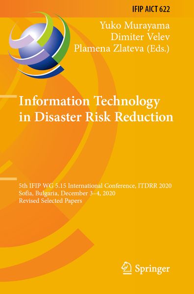 Produktbild: Information Technology in Disaster Risk Reduction