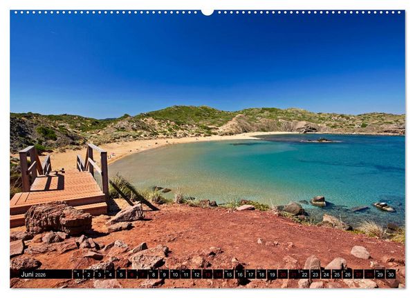Produktbild: MENORCA - Die sanfte Perle (Wandkalender 2026 DIN A2 quer), CALVENDO Monatskalender