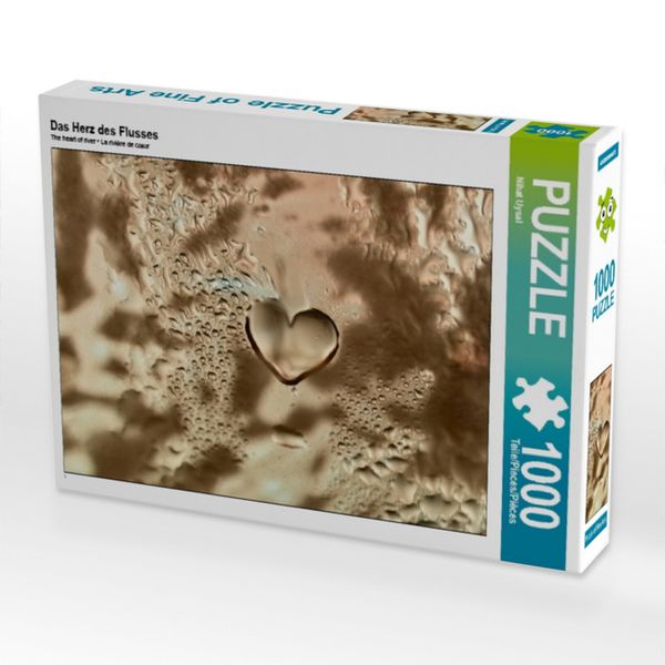 CALVENDO Puzzle Das Herz des Flusses | 1000 Teile Lege-Größe 64x48cm Foto-Puzzle für glückliche Stunden