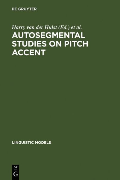 Produktbild: Autosegmental Studies on Pitch Accent