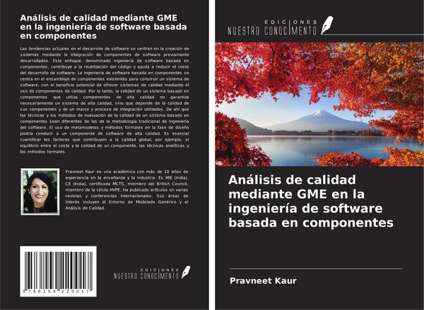Produktbild: An&aacute;lisis de calidad mediante GME en la ingenier&iacute;a de software basada en componentes