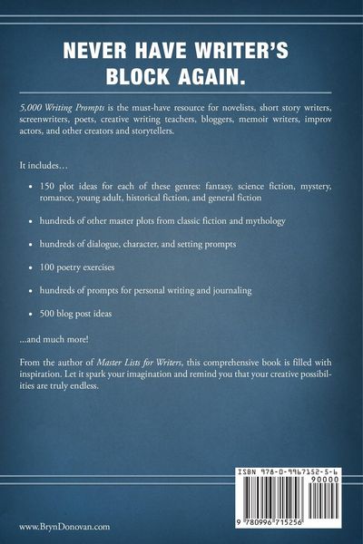 Produktbild: 5,000 Writing Prompts
