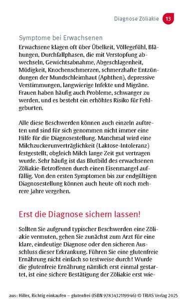 Produktbild: Richtig einkaufen glutenfrei