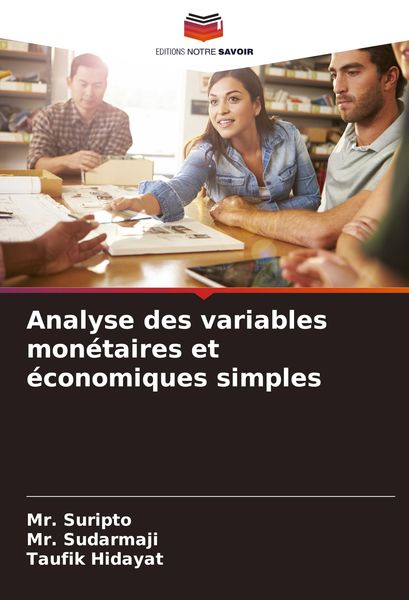 Produktbild: Analyse des variables mon&eacute;taires et &eacute;conomiques simples