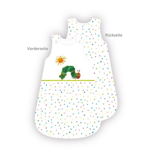 Produktbild: Raupe Nimmersatt 3360611235 - Baby-Schlafsack, 70x45 cm, Bezug: 100% Baumwolle F&uuml;llung: 100%Polyester