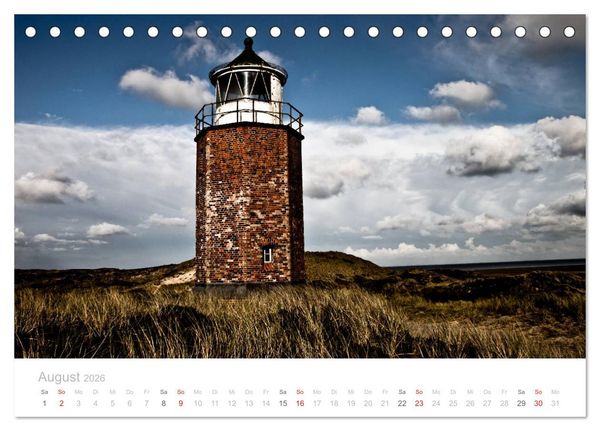 Produktbild: Sylt im Herbst (Tischkalender 2026 DIN A5 quer), CALVENDO Monatskalender