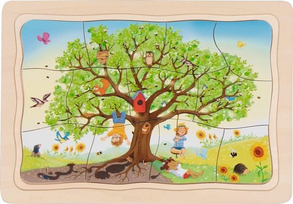 Produktbild: Schichtenpuzzle Mein Apfelbaum