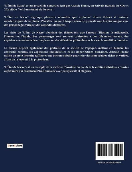 Produktbild: L'&Eacute;tui de nacre