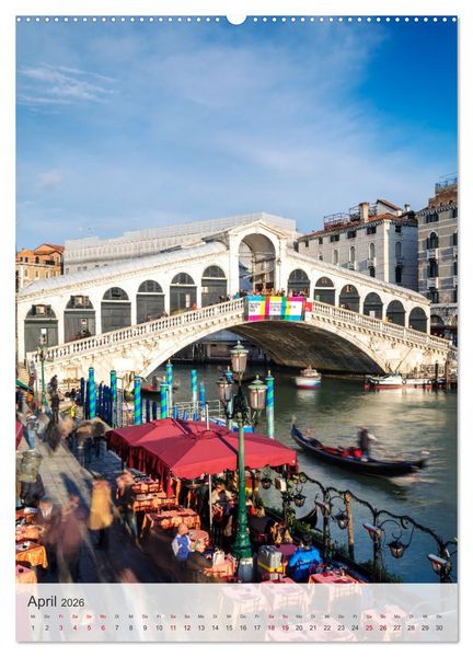 Produktbild: Venezia - La Serenissima repubblica (Wandkalender 2026 DIN A2 hoch), CALVENDO Monatskalender