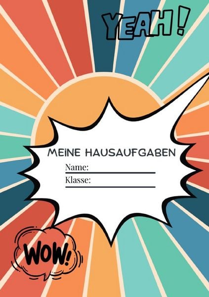 Produktbild: Mein Hausaufgabenheft mit Stundenplan, Tipps &amp; Fun Facts