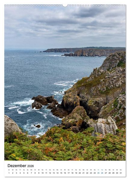 Produktbild: Du sch&ouml;ne Bretagne (Wandkalender 2026 DIN A2 hoch), CALVENDO Monatskalender