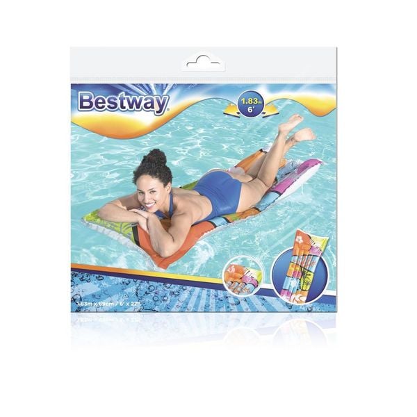Produktbild: Bestway Luftmatratze Fashion 183x69cm 3fach sortiert