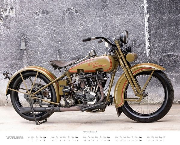 Produktbild: Best of Harley Davidson Kalender 2027