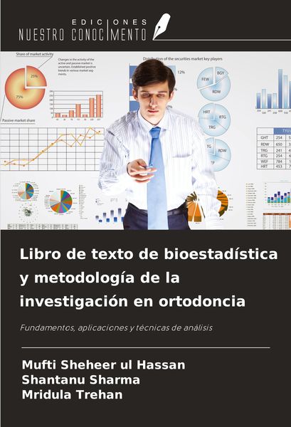 Produktbild: Libro de texto de bioestad&iacute;stica y metodolog&iacute;a de la investigaci&oacute;n en ortodoncia