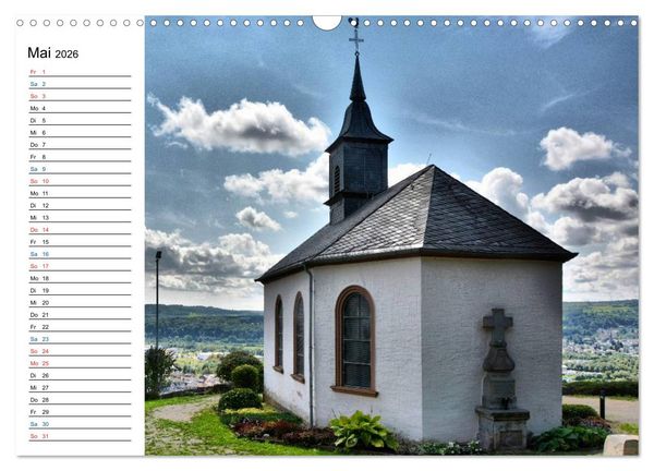 Produktbild: Sa(ar)krale Baukunst - Kapellen im Saarland (Wandkalender 2026 DIN A3 quer), CALVENDO Monatskalender