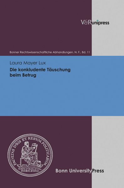 Produktbild: Die konkludente T&auml;uschung beim Betrug