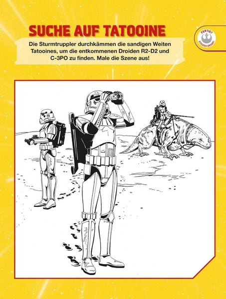 Produktbild: Star Wars: 1001 Sticker - Stickern - R&auml;tseln - Ausmalen
