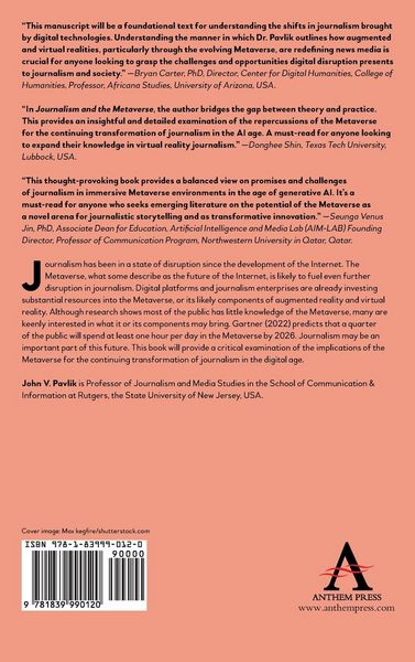Produktbild: Journalism and the Metaverse
