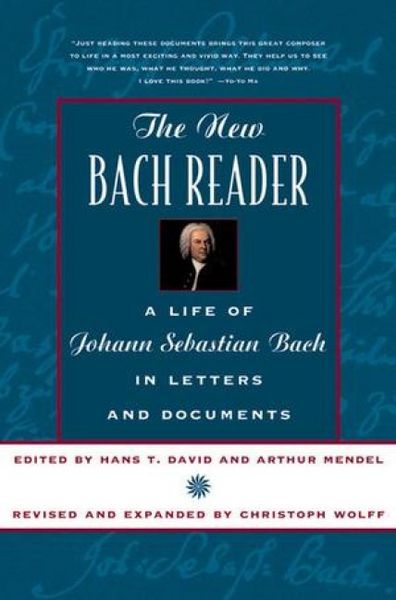 Produktbild: New Bach Reader (Revised and Expanded)