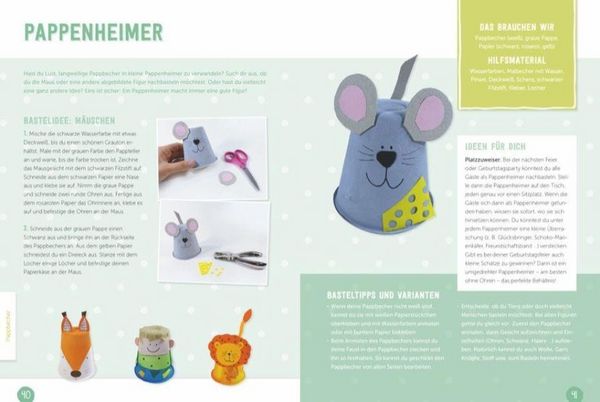 Produktbild: Bunt & kreativ - Das Bastelbuch f&uuml;r Kinder