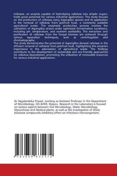 Produktbild: Cellulase: Production and Its Application