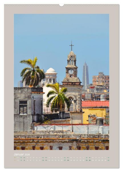 Produktbild: Erlebe mit mir Cuba (hochwertiger Premium Wandkalender 2026 DIN A2 hoch), Kunstdruck in Hochglanz